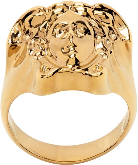 versace medusa ring cheap|versace ring size.